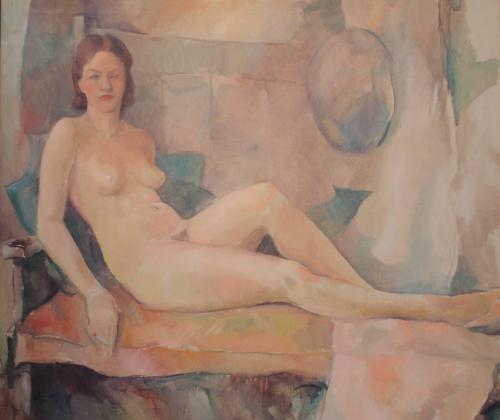 youcannottakeitwithyou:Carl F. Gaertner (American 1898 - 1952)Seated Nude, 1932