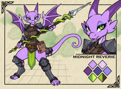 saucysorc: Kobold design commission for @midnitereverie