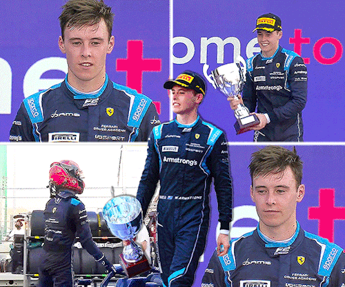 callumilott:MARCUS ARMSTRONG → FIA Formula 2 podiums for @lundgaard | Formula 3 | inspiration