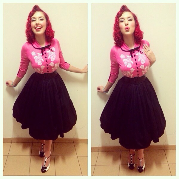 pinupdaysvintagenights:  ALL the pretty outfits is an understatement. They just keep