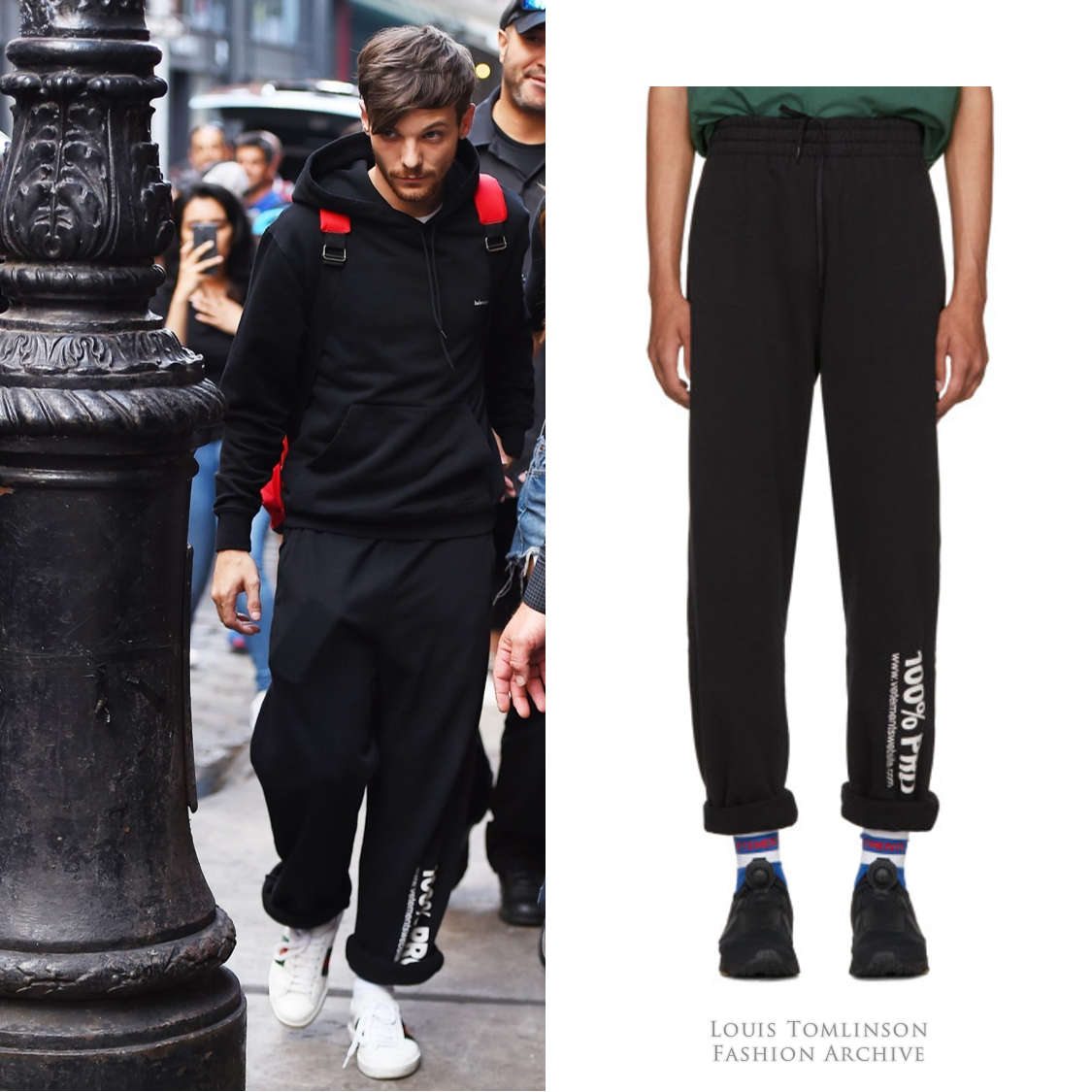 Louis Tomlinson Fashion Archive