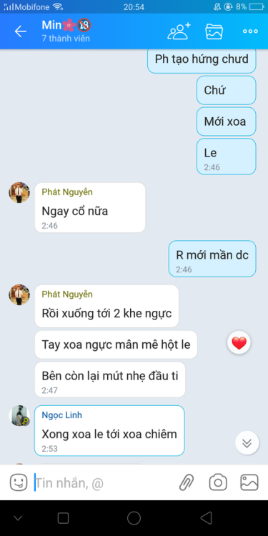 minlun510: - Tuyển nam thanh nữ tú cho gr của Min, nữ vào Min sẽ gửi xíu tiền c