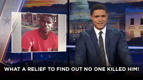 thedailyshow:  Trevor responds to Milwaukee County Sheriff David A. Clarke Jr.’s comments about “Blue Lives Matter” at last night’s RNC.