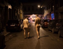 Urban Nudism in Thessaloniki 02.04.2014 
