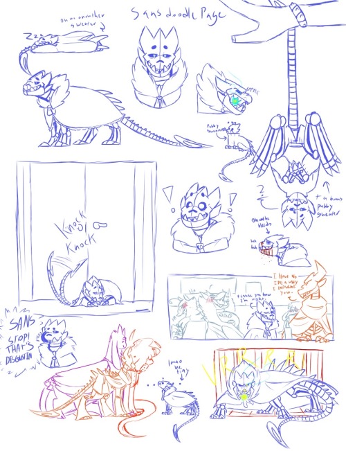 DragonTale Sans Ref/notes!!!