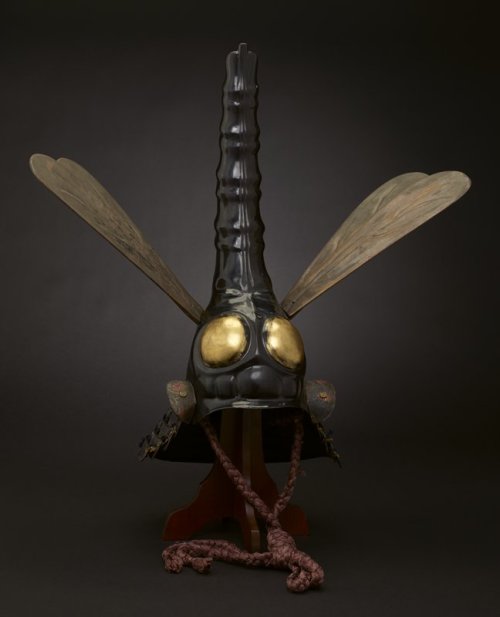 museum-of-artifacts: Japanese dragonfly helmet, 17th century