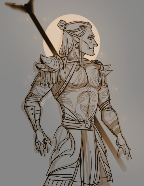 An arena Malzaka sketch, long time no elf