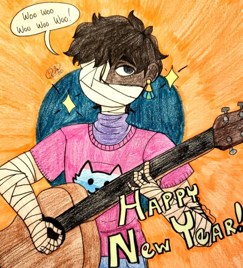 A new years Abu from All Saints Street + misc doodles!!