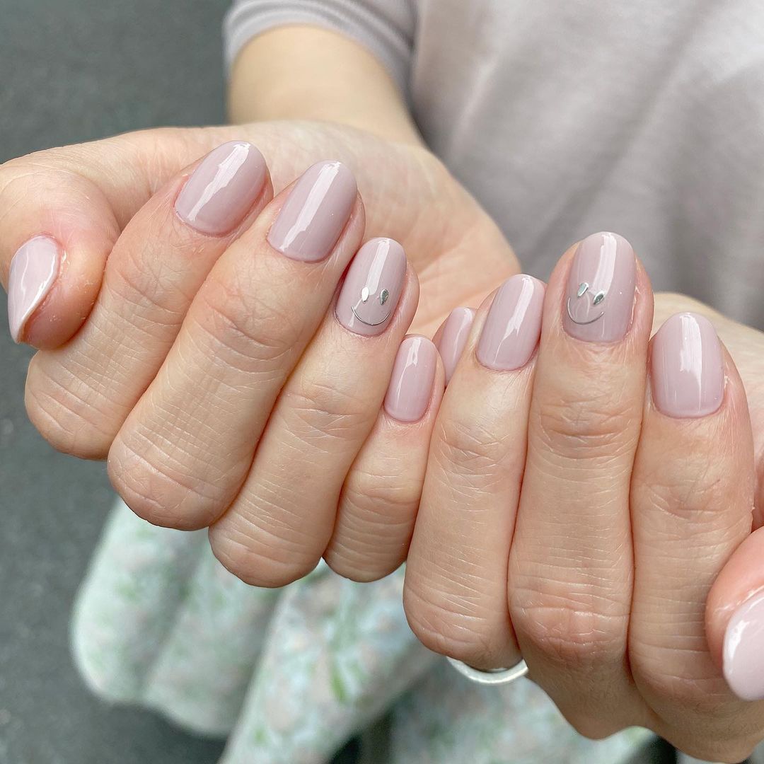 Nail Salon Anela Smile Nails ニコちゃん ネイル ワンポイントネイル