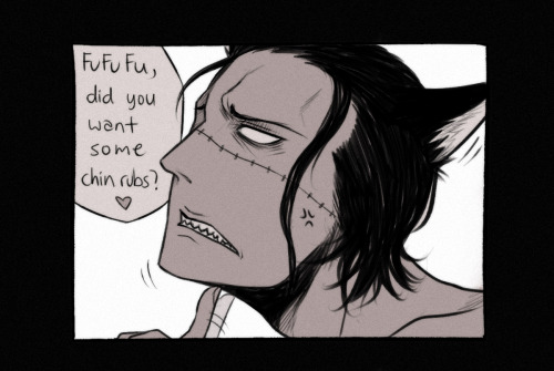 raaawrbin:  raaawrbin:  I’M SORRY THIS IS SO LONG haha but if you like One Piece, and you like Doffy/Crocodile, then I hope you enjoy! Snuck in some Gintama at the end hohoho I just couldn’t envision Crocodile going ‘meow’ or ‘nyan’ so I settled