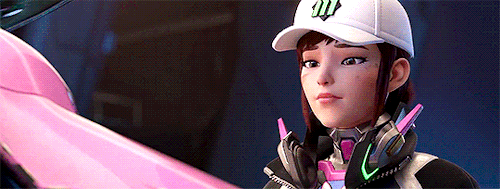 dailyvideogames:D.Va in the new Overwatch animated short “Shooting Star”