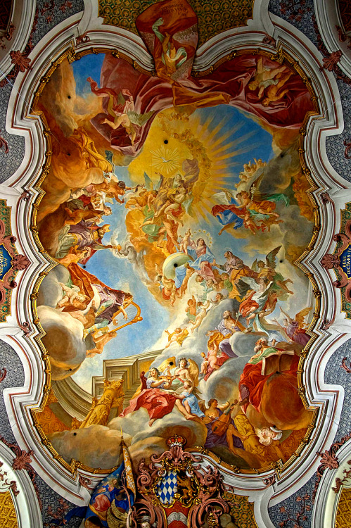 clara–lux:ASAM, Cosmas Damian (1686-1739)ceiling fresco18th centuryAbbey Church of St. Anna, L