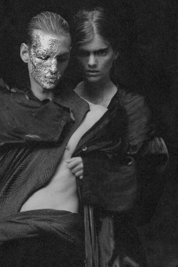 stlara:   emily astrup and paul boche by philippe cometti for rodeo magazine fw 13.14    