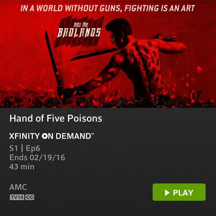 If you haven&rsquo;t!!! You have got to give INTO THE BADLANDS  a chance . A