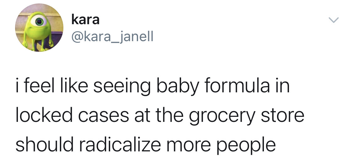 40ouncesandamule:jana-the-clown:pregnantseinfeld:girtheemoninja:solitarelee:politijohn:politijohn:Yes, this is really a thing…Yep, because baby formula is one of the most shoplifted things in America. Which should ALSO radicalize you. Or…