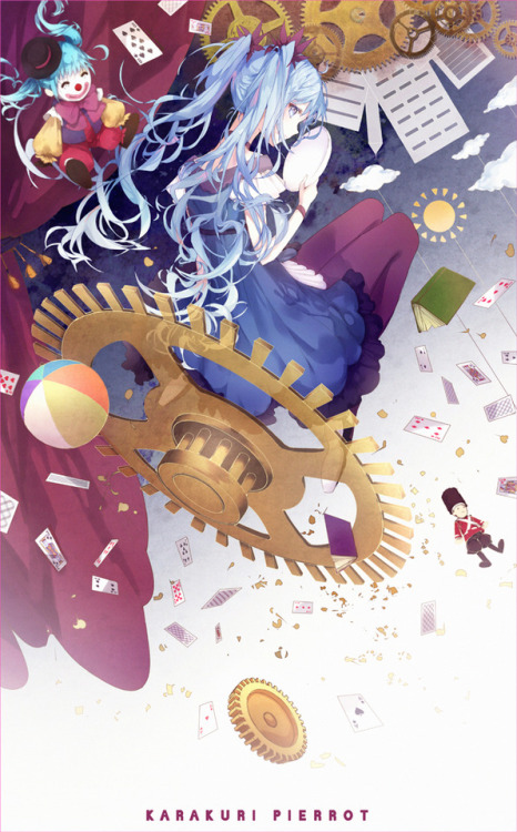 animepopheart: ★ きのこ姫 | からくりピエロ ☆ ⊳ miku (VOCALOID) ✔ artist allows redistribution (12.11.18)