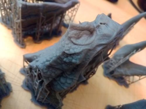  Dragon Head 3D Printing Project - WIP Update 3 - Printed PartsSo here’s a little project I&rs