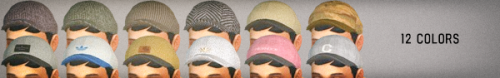 Small Cap12 colorsEA mesh edited.male / female both can use itDo not edit/claim w/o my permissionLet