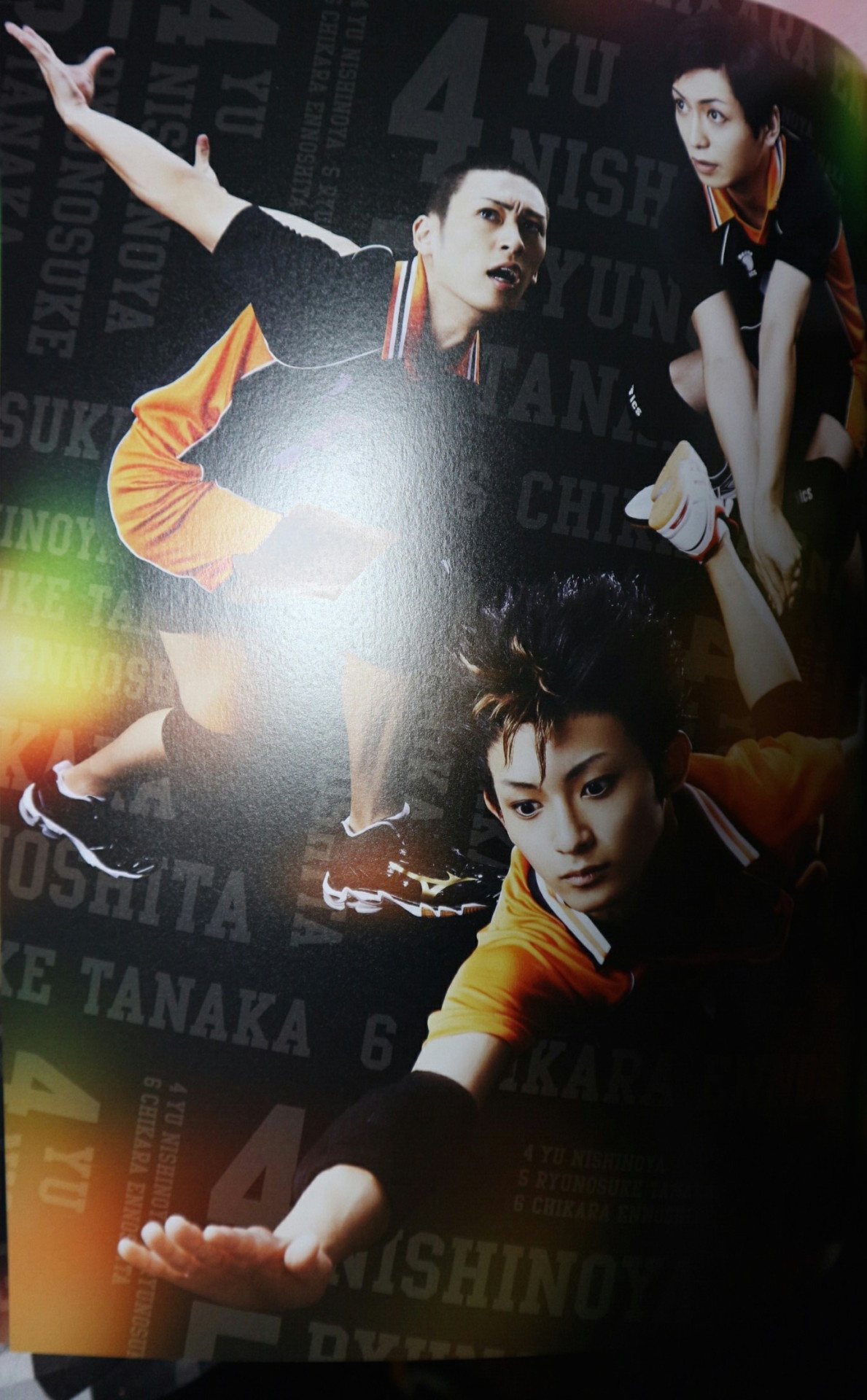 koutarouhs:    Haikyuu Stage Play Pamphlet Karasuno members pt III (no scanning,