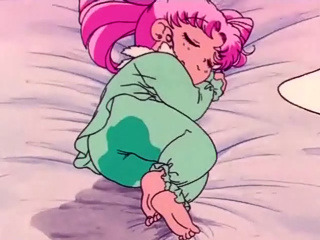 pantypoopinggirl:  The best scene in Sailor Moon!  *griens* Chibiusa, the bedwetter!