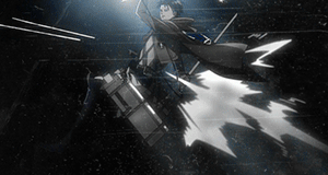 levitalize:  Levi in action - Shingeki no Kyojin OVA. 