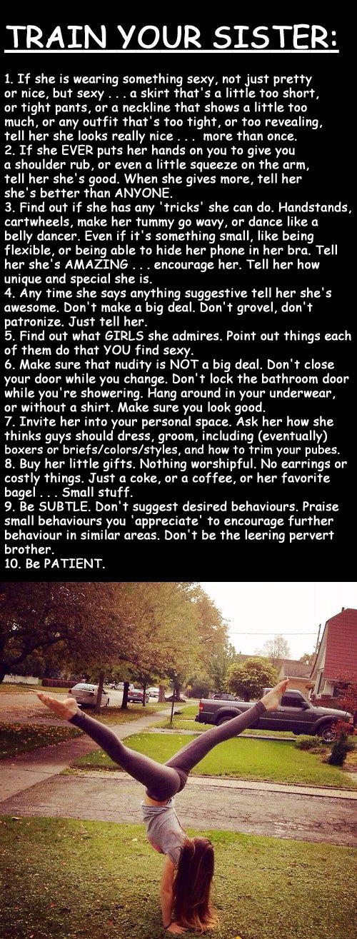 incest-for-breakfast:  to everyone who always asks me how to seduce your sister.