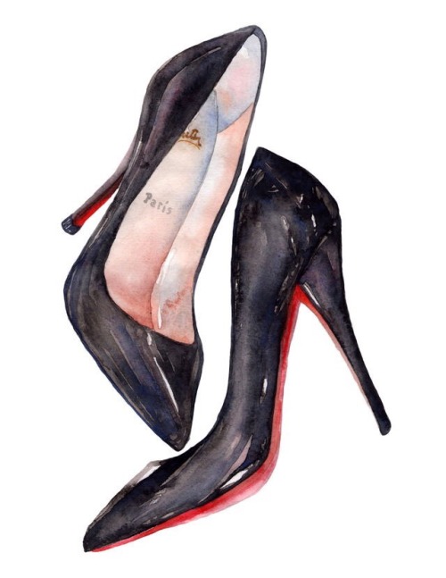 Love me some heels.www.etsy.com/shop/KateBoyingtonArt