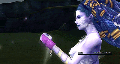sodomymcscurvylegs: The first time you summoned Shiva in FF X and she did Diamond