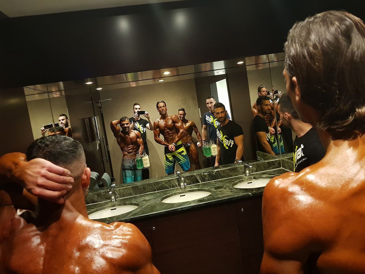 muscular guys, bodybuilders and my states of soul.
