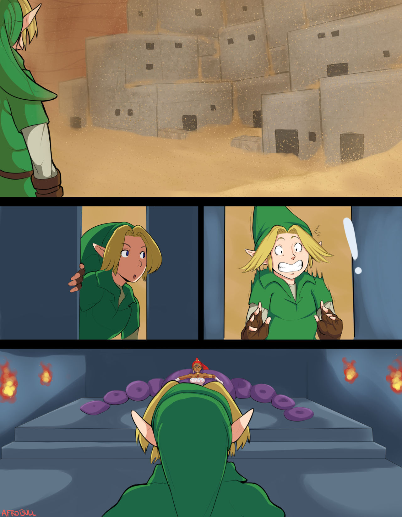 iwill4ev:  Alternate Destinies - Chapter 4 Artist: Afrobull P1 of 6  I will NOT be