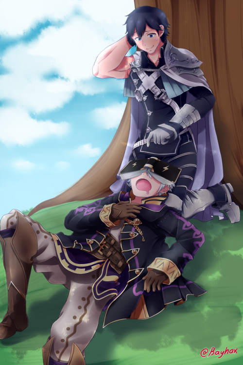  Just a bit of leisure time between bros. Robin and Chrom! … perhaps! Commssion from Jordan C