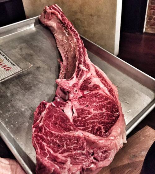 It&rsquo;s Friday night&hellip; What did you expect?? #beef #tomahawk #steak #tomahawksteak 