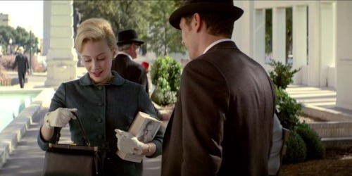 “The book’s always better, everyone knows that”Sadie (Sarah Gadon) is reading From Eternity to Here 