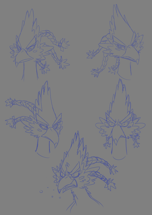 It started off with me just wanting to draw Revali in my own casual style rather then pain-stakingly