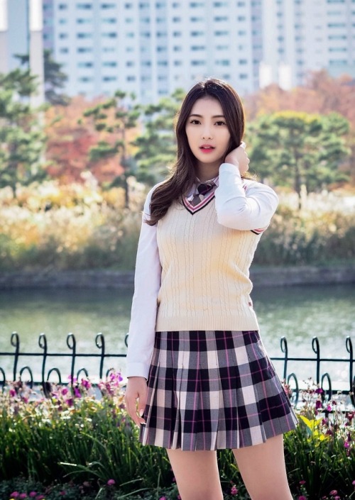 sexyhotkoreangirls: Schoolgirl Craze!Checkout the app for more!  goo.gl/1C8L2d