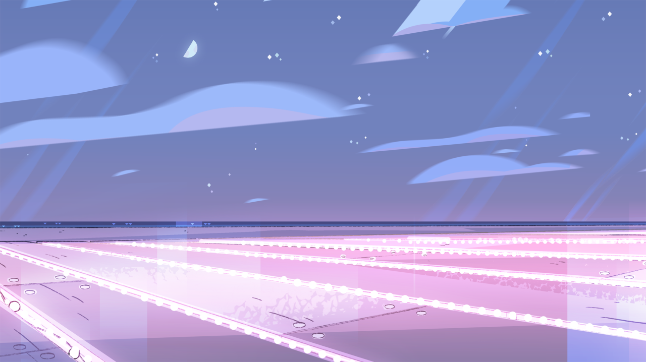 A selection of Backgrounds from the Steven Universe episode: We Need To TalkArt Direction: