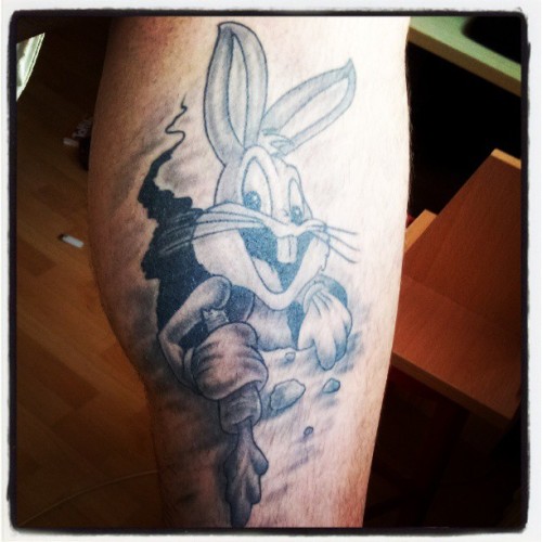 Bugs bunny tattoo