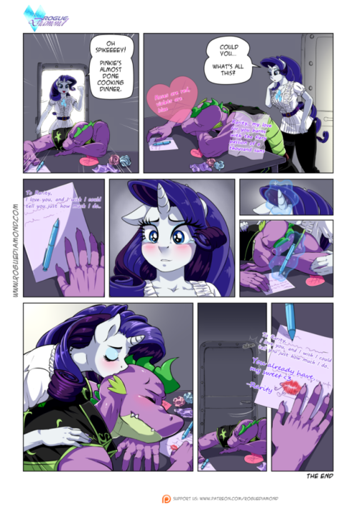 theroguediamond:This was the Hearts and Hooves day pic that we released last month as our bonus page. Patreons get early access to these pages and also in HD. Be sure to become a patreon soon for our St. Patrick’s Day page, cause it’s time to see