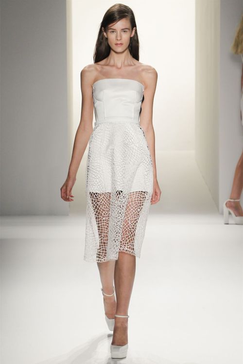 lovelostfashionfound:  Kayley Chabot - Calvin Klein SS 2013