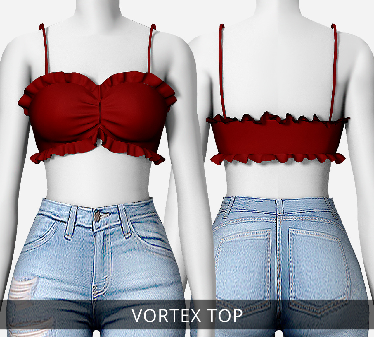 iconicsimz: ICONIC | Vortex Top for The Sims 4 10... - Emily CC Finds