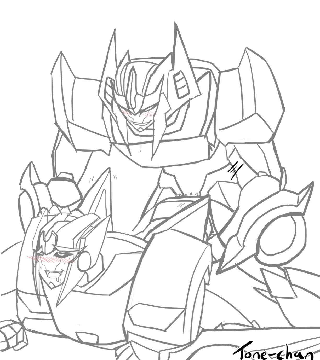 nyanswipe:  tone-chan:  Have some badly drawn, late night, Twincest. …I think I
