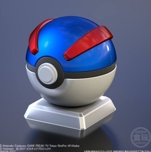 Pokéball Collection with Pikachu’s Pokéball from the Anime 