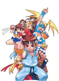 I love the pocket fighters style artwork