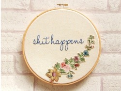 fuckyeahcraft:  Fabulous embroidery from Thimble and Bobbin! See more on their Etsy page here! (https://www.etsy.com/shop/ThimbleAndBobbinUK) 