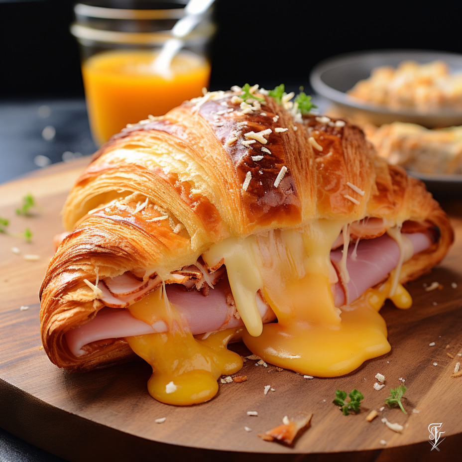 Käse-Schinken-Croissant ! Viel Spaß mit #veda_food ! – @frankveda on Tumblr