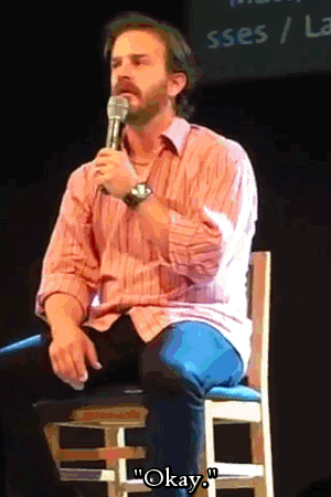 bishopsorphan:  incurable-insomnia:  Richard on his first meeting with Mark Pellegrino.