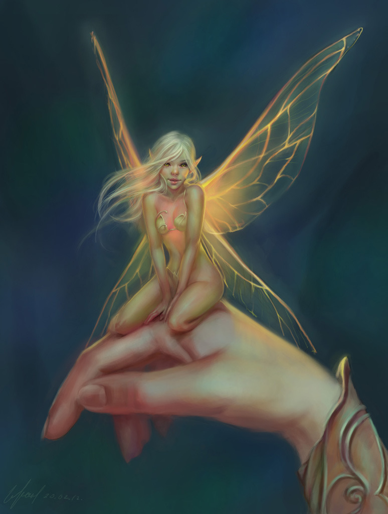 breathtakenfantasies:  Fairy by Goran Alena 