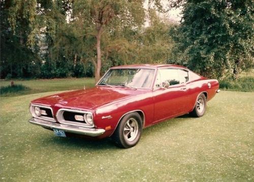 jacdurac:  Late 60′s Plymouth Barracuda