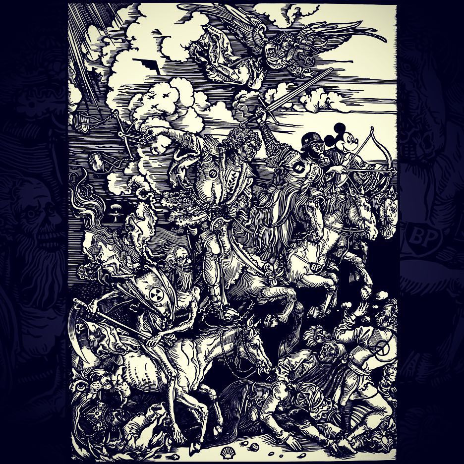 Exhibiting in Venice my linocut “The Four Horsemen of the Apocalypse” (after Durer) at the SG Gallery - Scuola Internazionale di Grafica in Venezia, Italy. “The Future” LAPS International Exchange Exhibition. Opening reception: July 29th, 6:00pm....