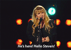 crystalline-:   Steven & Stevie being adorable during CMT Crossroads, 2013. 